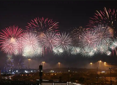 津南区焰火晚会
